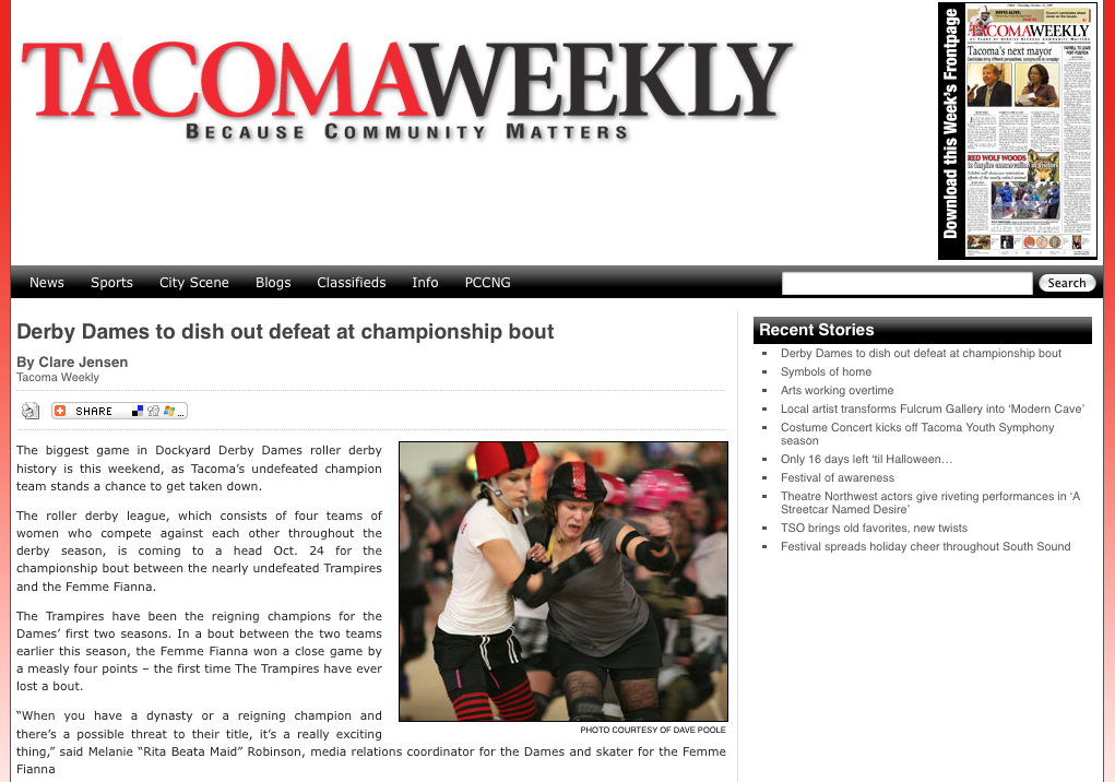 tacoma weekly picture